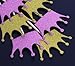 Happy Shop Glitter Pink and Gold Crown Cupcake Toppers 48 Pieces for Girls Princess Birthday Party,Baby Shower Decor,Wedding Party Decorations Supplies