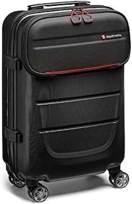 Manfrotto MB PL-RL-S55 Pro Light Reloader Spin-55 Carry-On Camera Roller Bag - Black