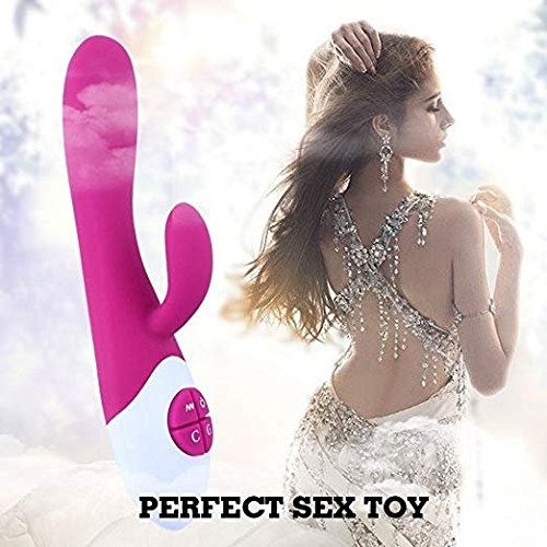 ACVIOO Personal Wand Massager(10-Frequency), Cordless Body Massager for Head, Neck, Back and Full Body Fatigue, Waterproof Massage Sticks for Muscles Aches (Rose Red)