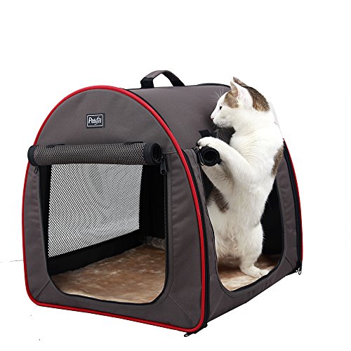 Petsfit 51cm lx48cm wx51cm h soft portable dog crate/ca…