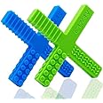 Xtra Tough Sensory Chew Stick Toys for Kids, Boys & Girls – Designed for Autism, Teething, Chewing, ADHD, SPD, Oral Motor Needs – for Moderate & Aggressive Chewers (2 Pack)