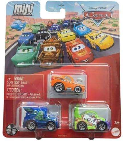 Amazon.com: Disney Cars Mini Racers 3-Pack (Quadratorquosaur