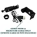 Car Mount DC Socket Holder 1.5A Charging USB Port compatible with iPhone 6 7 8, Plus, X XS Max XR - Samsung Galaxy S6 S7 S8 S9 + Note 8 9 - LG G5 G6 G7 ThinQ V35 V40 - Google Pixel 2 3 XL - All Phones
