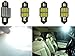 Cutequeen White Canbus error free 300 Lumens 5730 6-SMD 31mm(1.25