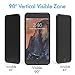 iPhone 7 Privacy Screen Protector, Ace Teah iPhone 7 Tempered Glass Screen Protector Easy to Install 9H Hardness Scratchproof Privacy Screen Protector for iPhone 7 4.7