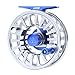 Maxcatch Avid Fly Fishing Reel with CNC-machined Aluminum Alloy Body 3/4,5/6, 7/8wt (Silver,Black,Blue,Green) (Silver, 3/4 wt)