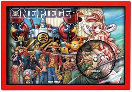 Amazon Com Onepiece 3d Situations Clock Fishman Island Battle Red Japan Import Toys Games