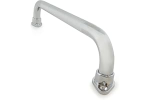 BIOS Living 18" Stainless Steel Grab Bar, Anti Slip, For Shower or Bath Tub, Rotating Flange, Welded Screw Housing, Chrome Pl