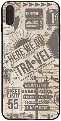 ERQINGT Phone Case World Map Travel Phone Case Silicone For Apple Iphone 5 5S 5C Se And 6 6S 7 7 Plus 8 8 Plus