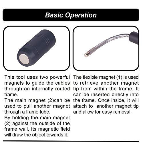 Demeras Fiets Interne Kabel Routing Tool Shift Kabel met Magneet Voor MTB Racefiets - Image 4