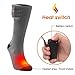 HZ009567 Miiu Men Women Electric Heated Socks Thermal Insulated Sock Battery Powered Heat Sox,Winter Warm Heat Socks Kit for Chronically Cold Feet,Climbing Hiking Foot Warmer(Battery not Included)
