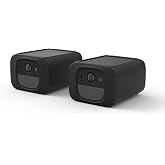 HOLACA Protective Silicone Cover Skin for eufy SoloCam S220 Camera(2 Pack) | Black, Anti-Scratch, Perfect fit, Outdoor Hidden, Extra Protection, Does not affect the camera interface
