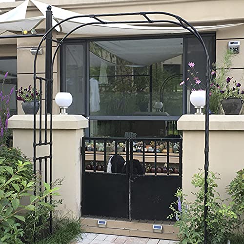 LBSY Rosenbogen aus Metall, Hochzeits Bögen, für Kletterpflanzen Hochzeitsfeier Garten Patio Spaliergarten Verschiedene… – Bild 6