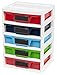 IRIS 5 Drawer Storage & Organizer Chest, Assorted Colors, Boy