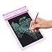 IGERESS Newest Pink 9-inch LCD Writing Tablet Electronic Writing Board Digital Drawing Board Graphic Drawing Tablet Durable (Pink)