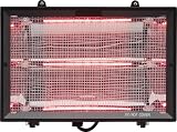 Knightsbridge Outdoor Infrared Heater 1300W Black with Mesh Grille view 9