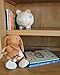 Guess How Much I Love You Big Nutbrown Hare and Little Nutbrown Hare Musical Plush Waggie, 7.75