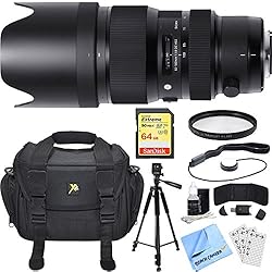 See Sigma 50-100mm f/1.8DC HSM Lens for Nikon Mount includes Bonus Sandisk 64GB Memory Card and More Details