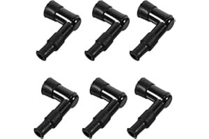 Alipis 10Pcs High Pressure Spark Plug Caps for Motorbike Engine Replacement Easy Installation Durable Spark Plug Boots for La