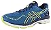 ASICS Men's Gel-Kayano 23 Running Shoe, Thunder Blue/Safety Yellow/Indigo Blue, 9.5 M US
