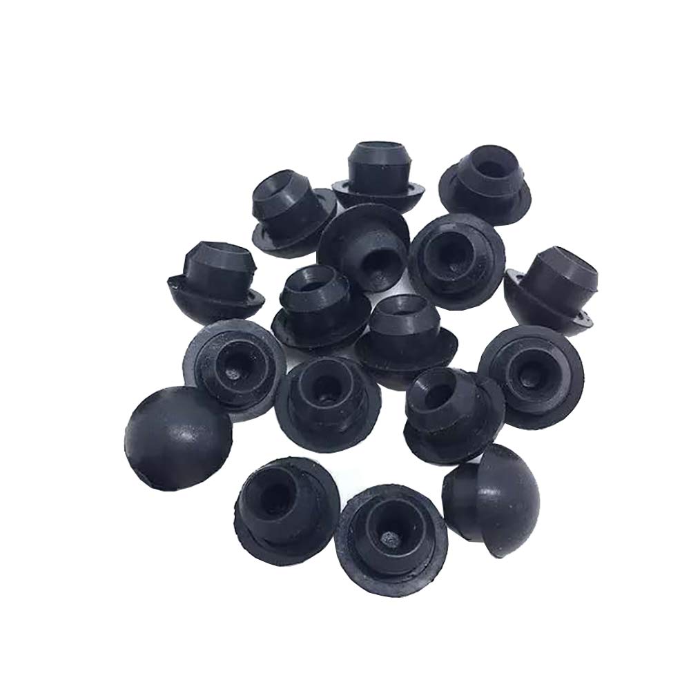 FSSTUD 10 PCS 8mm Rubber Floor Bottle Jack Horizontal Plugs Filler Bung Oil Reservoir Plugs