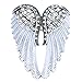 Hiddlston Crystal Guardian Angel Wing Jewelry Custom Brooch Pins for Women