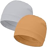 vidsel 100% Cotton Skull Caps for Men Women