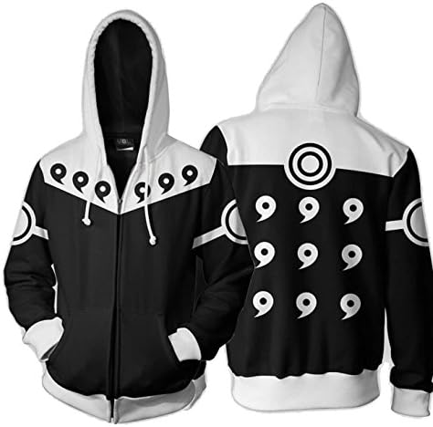 CBSUKJBR Coshome Anime Naruto 3D Hoodies Mannen Vrouwen Sweatshirts Lente Pullover Jacket