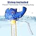 Blufree Pool Thermometer Floating, Shatter Resistant, Indoor Outdoor Thermometer Pond Water Thermometer for Swimming Pools, Spas, Hot Tubs, Aquariums and Pond