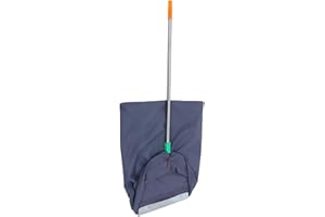 FINISPERSOO Windproof Dustpan Garden Bag Large Capacity Waste Collector for Leaves and Trash Reusable Heavy Duty
