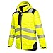 Portwest PW3 Hi-Vis Winter Jacket Work Safety Protective Reflective Waterproof Coat ANSI 3, 5XL