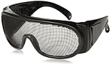 Crossfire 19218 Wire Mesh Safety Glasses - Matte Black Frame
