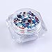 BORN PRETTY 1.2g Glitter Star Nail Sequins Flakies Blue Red White Nail Art Paillette