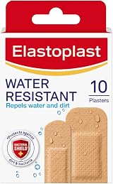 Elastoplast Water Resistant Plastic Plasters 10 x 10 - Tan - 10 Strips view 1