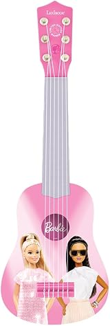 Lexibook Barbie My First Guitar 21 inch 6 Nylon Strings Pink K200BB