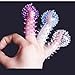 AKStore 3PCS Finger Crystal Soft Silicone Penis Extender Enlarger Sleeve Condom Sexual Delay Ejaculation Toys Toy for Men