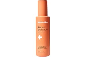 Peach Slices - Fix All Recovery Spray (4 oz) - Purify, Soothe, & Relieve - Zits, Stressors, & Redness - Hypochlorous Acid Spray - Electrolyzed Water - Vegan & Cruelty Free - Korean Skin Care & Beauty