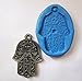 Hamsa Hand of Fatima Flexible Food Grade Silicone Push Mold for Polymer Clay, Resin,wax,miniature Food,sweets,plaster
