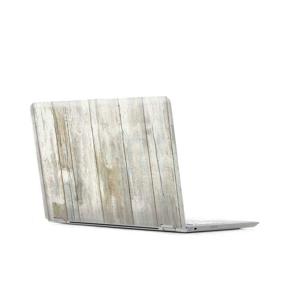 RoomMates RMK9050WP White Distressed Wood Peel and Stick Wallpaper, 2