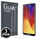 Ferilinso Screen Protector for Huawei Y6 2019 / Y6 Pro 2019 / Honor 8A,[3 PACK] Tempered Glass Screen Protector