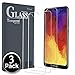 Ferilinso Screen Protector for Huawei Y6 2019 / Y6 Pro 2019 / Honor 8A,[3 Pack] Tempered Glass Screen Protector