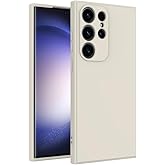 WOGROO for Samsung Galaxy S25 Ultra Case White, Scratch Resistant with Soft Touch, Slim Thin Phone Cover for Samsung Galaxy S25 Ultra