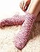 Vero Monte 4 Pairs Womens Crew Slipper Socks - Silicon Non-Slip
