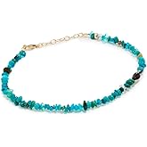 JIAJIA Women's BLUE PEBBLE OPAL BRACELET, Blue, One Size