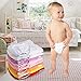 UBBCARE Baby Pocket Cloth Diapers Reusable Washable Adjustable 8 Pack with 8 Inserts for Girls Baby Shower Gifts