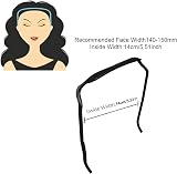 Lonnalee 2PC Curly Hair Headbands Fashion Hoop Invisible Hairstyle Blending view 6