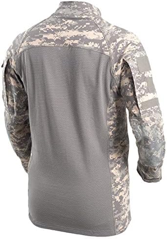 Long-sleeve shirt with tag displaying chest and elbow measurements, priced at $31.89 as of August 9, 2023.