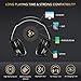 Wireless Headphones Speaker 2 in 1, SODOLIFE Foldable HiFi Stereo Bluetooth Headphones Over Ear with Mic, Support TF Card, FM Radio, Wired Mode for Travel Cellphones PC TVthumb 3