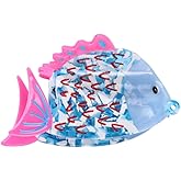 Cute Bubble Fish Hair Clip,Acetate Claw Clips,Hair Clips for Women,Blue
