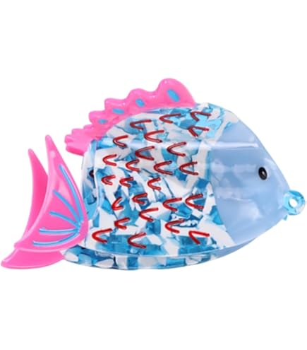 Amazon.com : Acrylic Fish Hair Claw Clip Large Unique  display picture 3